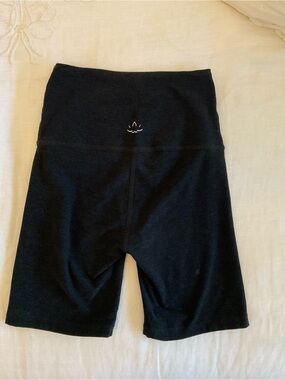 Beyond Yoga Black High-Waist Bike Shorts